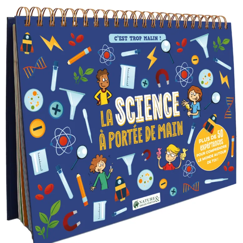La science à portée de main 50 expériences à réaliser à la maison