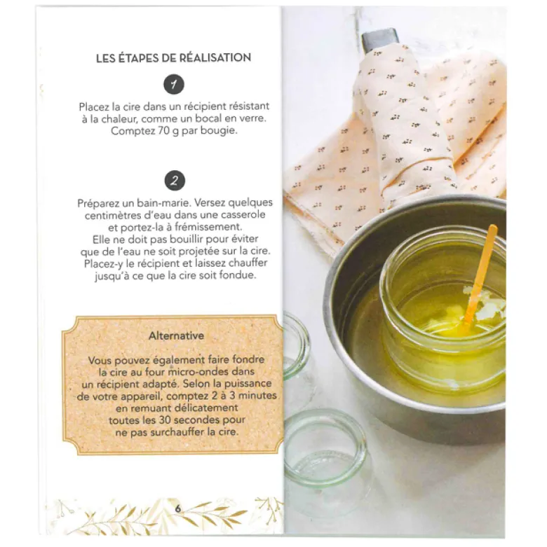 L'atelier à bougies