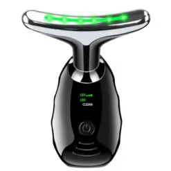 Led anti-âge cou et mâchoire noir