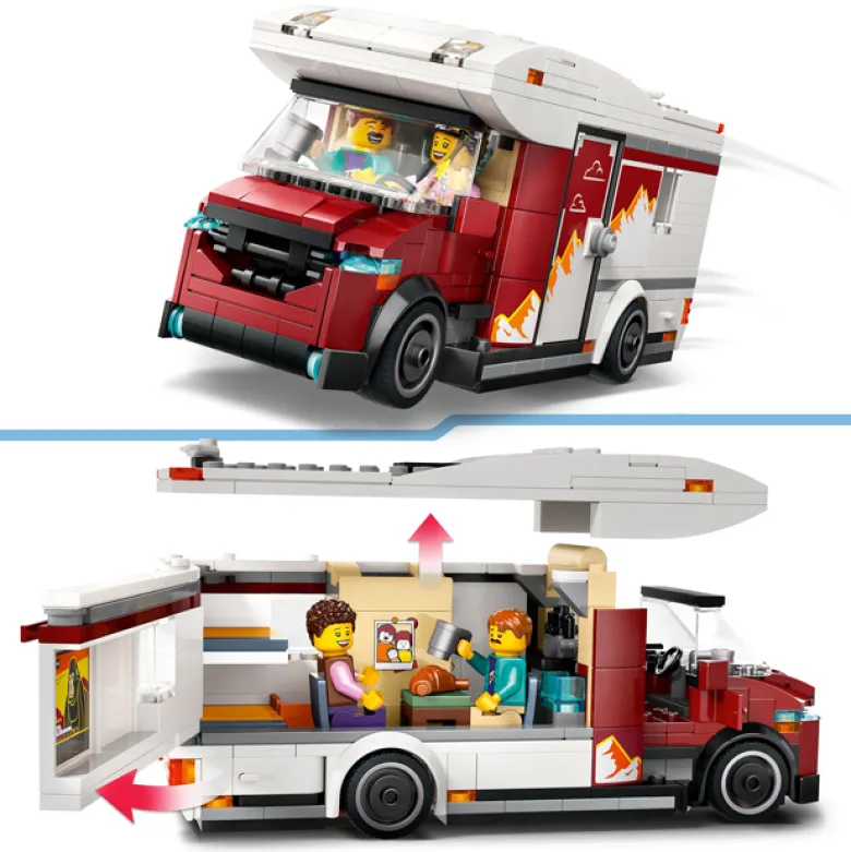 LEGO® City Le camping-car vacances 60283