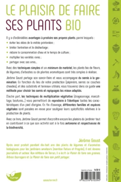 Le plaisir de faire ses plants bio