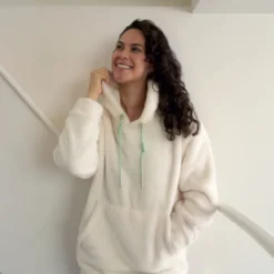 Le sweat cocooning recyclé