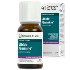 Libido féminine - huiles essentielles en solution buvable
