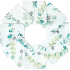 Lingettes bébé lavables 8 pcs eucalyptus