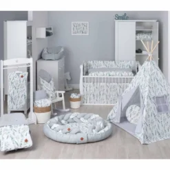 Lingettes bébé lavables 8 pcs eucalyptus