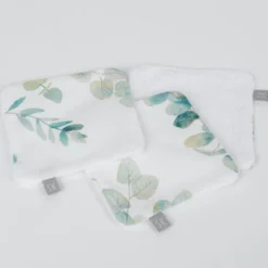 Lingettes bébé lavables 8 pcs eucalyptus