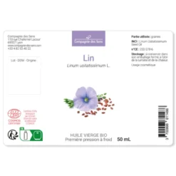 Lin - huile végétale bio 30ml
