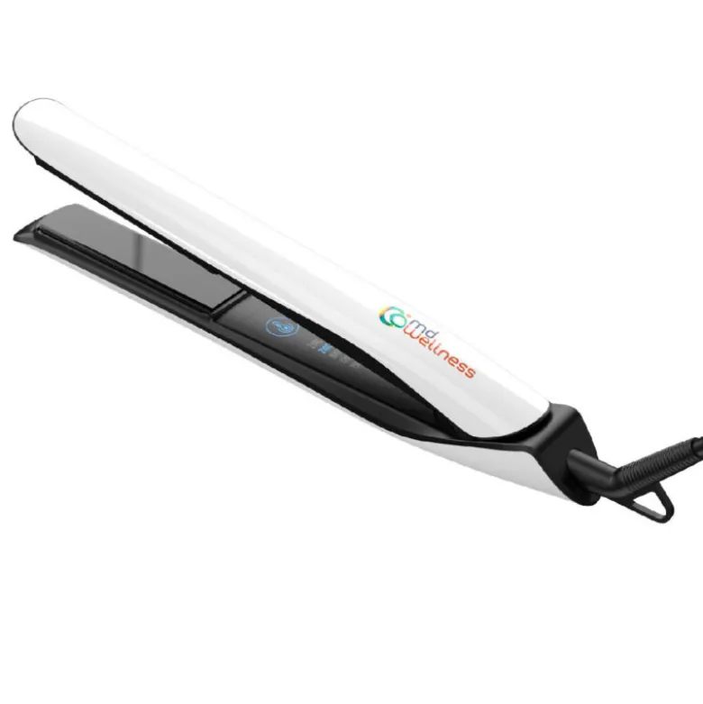 Lisseur à cheveux ptc - blanc