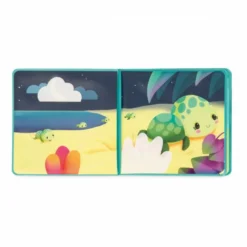 Livre de bain la vie magique des tortues