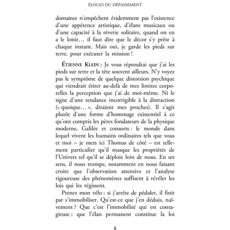 Éloges du dépassement
