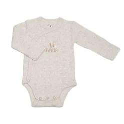 Lot de 2 bodies bébé manches longues - m