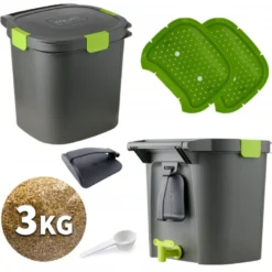 Lot de 2 bokashi 14 litres - Kit complet