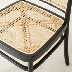 Lot de 2 chaises en acajou