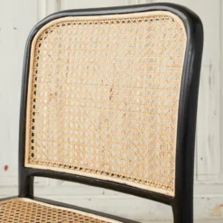 Lot de 2 chaises en acajou