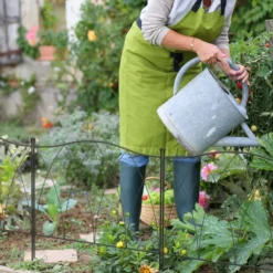 Lot de 5 clôtures de jardin décoratives