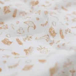 Lot de 3 langes à motifs beige 70x70 cm