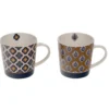 Lot de 2 mugs laure 45 cl