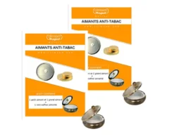 Lot de 2 packs aimant anti-tabac climsom