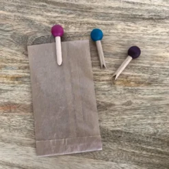 Lot de 3 pinces pour sachets