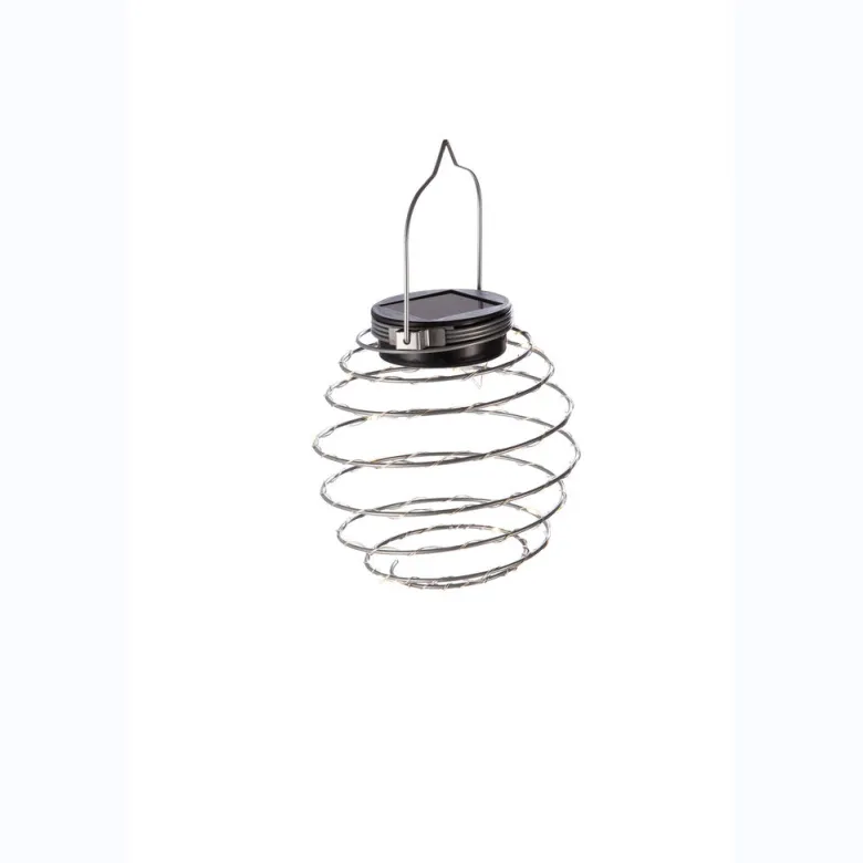 Lot de 2 suspensions spirale solaires