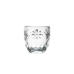 Lot de 6 tasses expresso fleurs, troquet