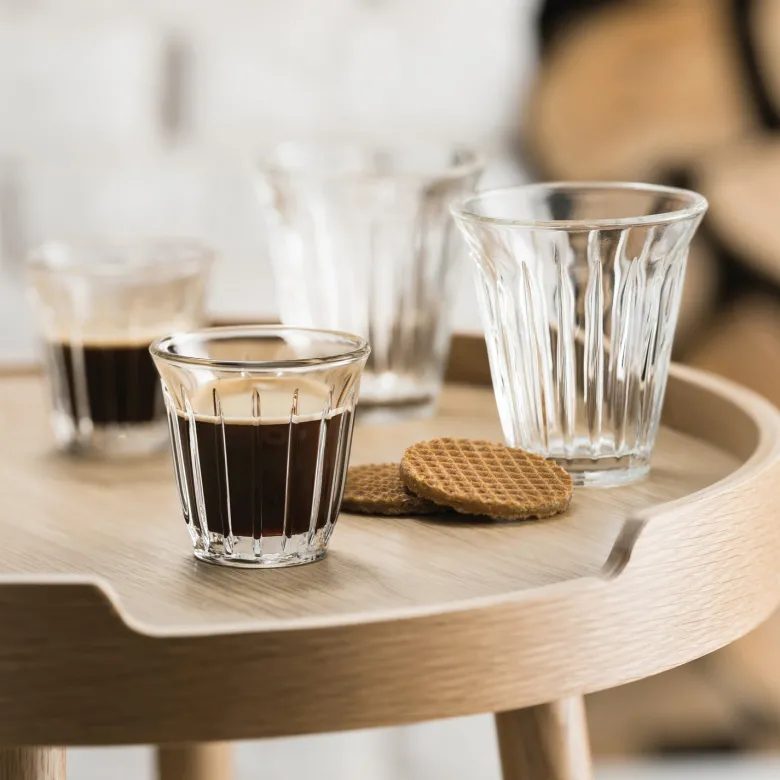 Lot de 6 tasses à expresso, zinc