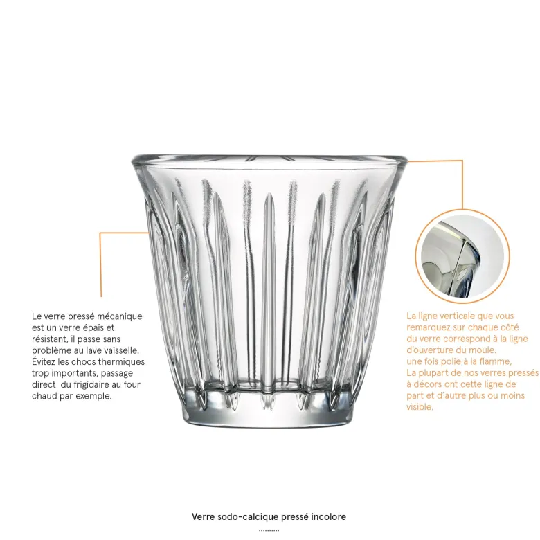 Lot de 6 tasses à expresso, zinc
