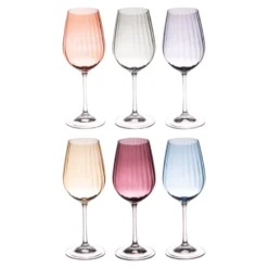 Lot de 6 verres à pied lumen 35 cl