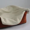 Louvre, couverture en bouclette ivoire l