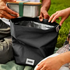 Lunch bag isotherme- noir-6,7l-étanche-eco-responsable Noir