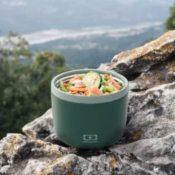 Lunch box isotherme 550ml vert bicolor