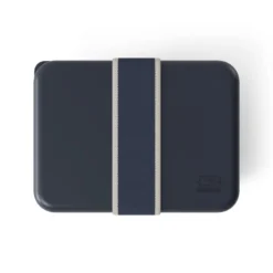 Lunch box verre 600 ml bleu