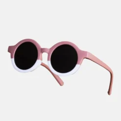Lunettes de soleil enfants categorie 3 bicolore rose hop'pop