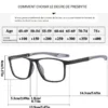 Lunettes loupes noire-rouge 3.5
