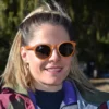 Lunettes unisexe bois spector orange