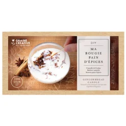 Ma bougie aux épices de noël - coffret