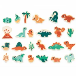 Magnets dino 24 pièces