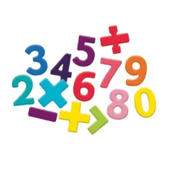 Magnets en bois 58 chiffres
