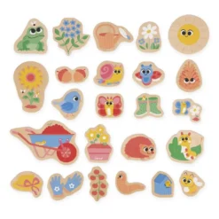 Magnets jardin 24 pièces