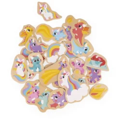 Magnets licornes et dragons 24 pièces