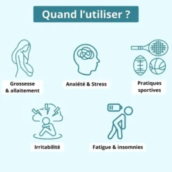 Magnésium bisglycinate + b6 - fatigue et récupération musculaire