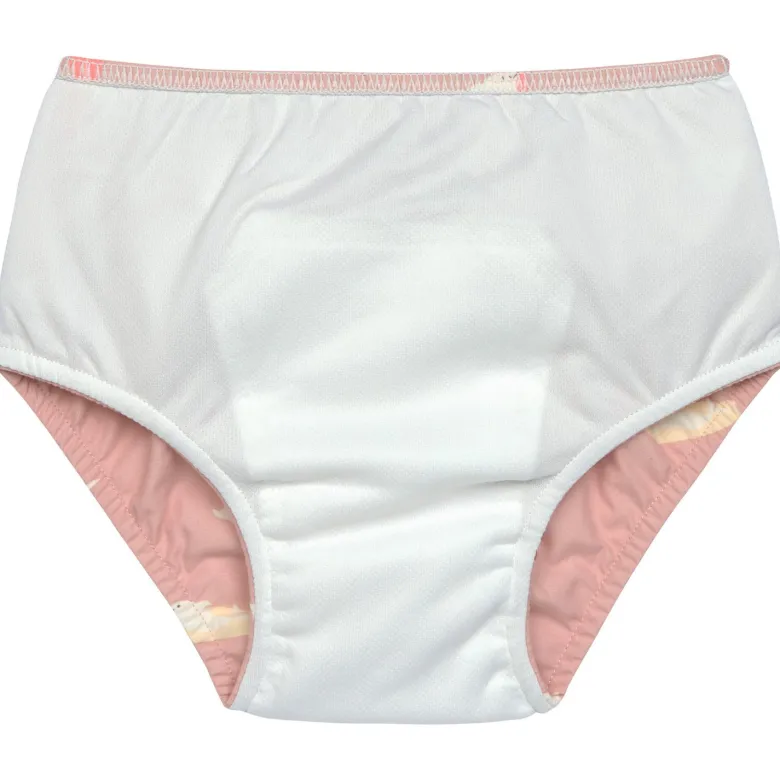 Maillot de bain couche dauphin pêche (25-36 mois)