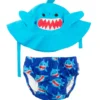 Maillot et chapeau requin (6-12m)