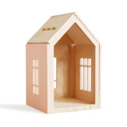 Maison de poupées aimantée rose l