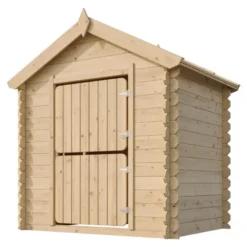 Maison en bois pour enfants sans plancher- 112x146xh143cm-1.1m2