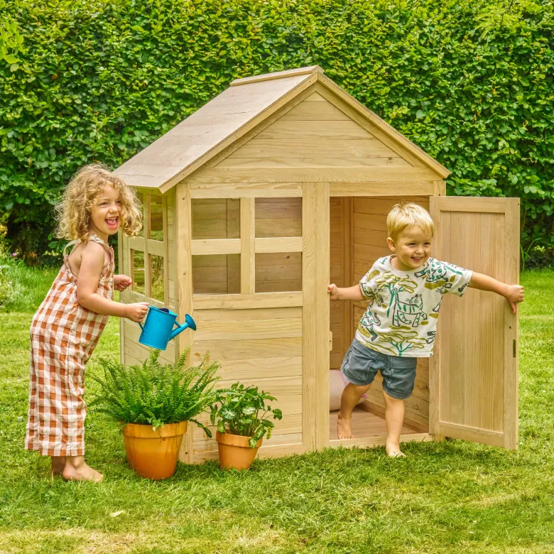 Maisonnette avec plancher