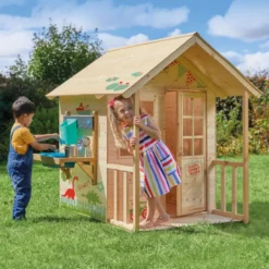 Maisonnette cabane enfant chalet + cuis