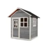 Maisonnette en bois pour enfants loft 100 gris - exit toys