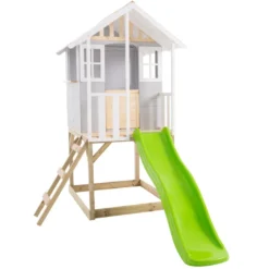 Maisonnette sur pilotis balcon et gliss