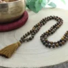 Mala en oeil de tigre 108 perles